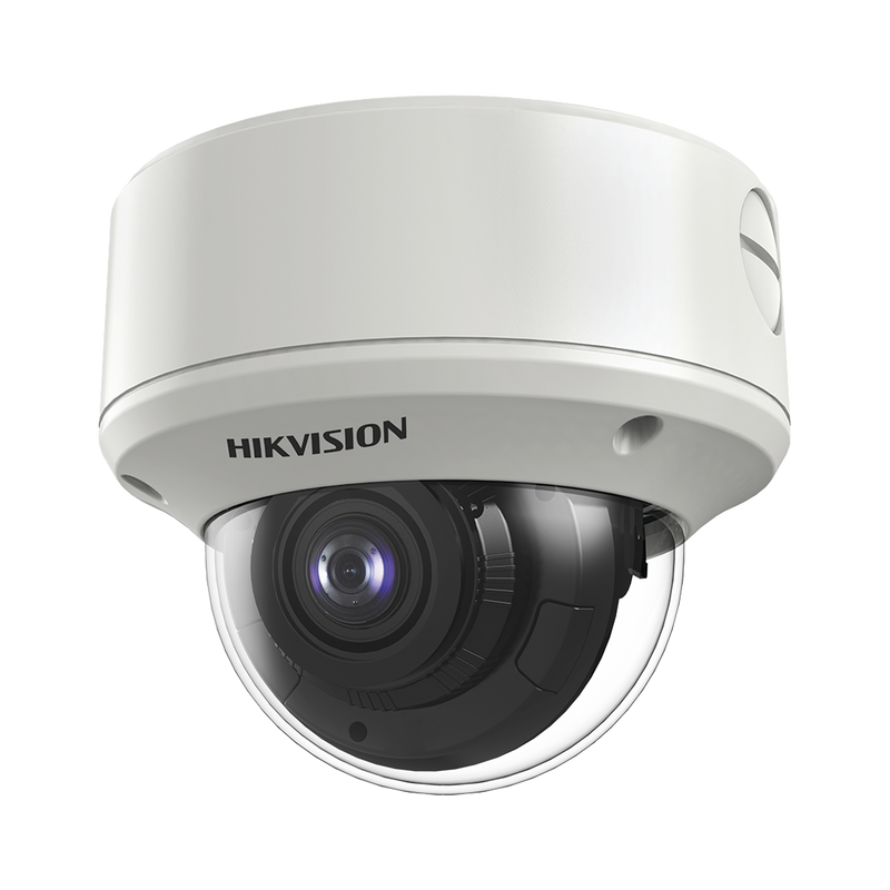 DS-2CE56D8T-VPIT3ZF Domo TURBOHD 2 Megapixel (1080p) / Ultra Baja Iluminación / WDR 130 dB / Lente Mot. 2.7 - 13.5 mm / IP67 / IK10 / 60 mts IR EXIR / Metal