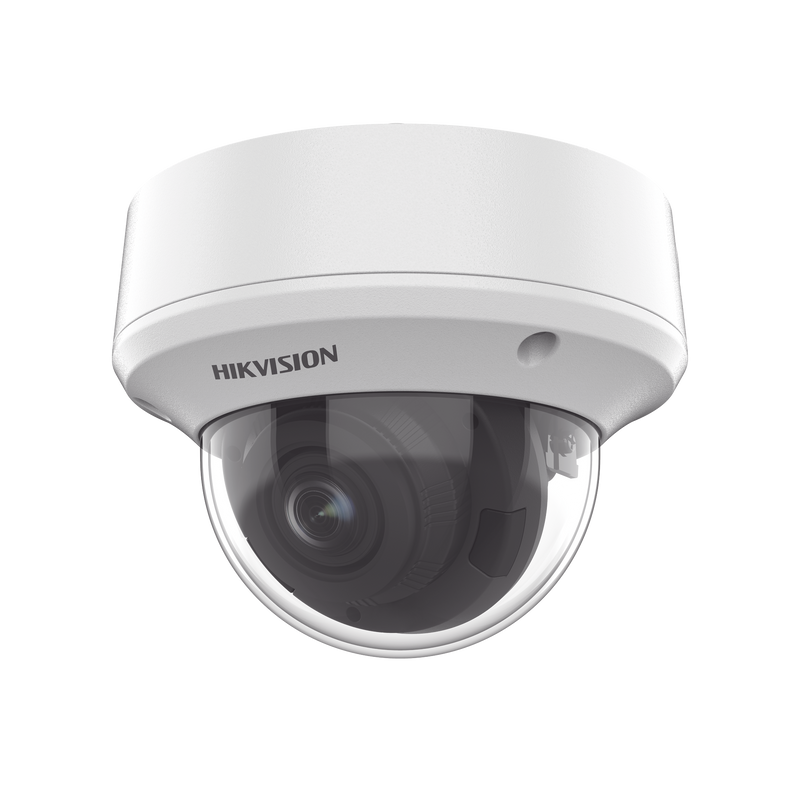 DS-2CE5AH0T-AVPIT3ZF(C) Domo TURBOHD 5 Megapixel / Lente Motorizado 2.7 - 13.5 mm / IR EXIR 40 mts / TVI-AHD-CVI-CVBS / IK10 / IP67 / dWDR / 12 Vcc / 24 VCA