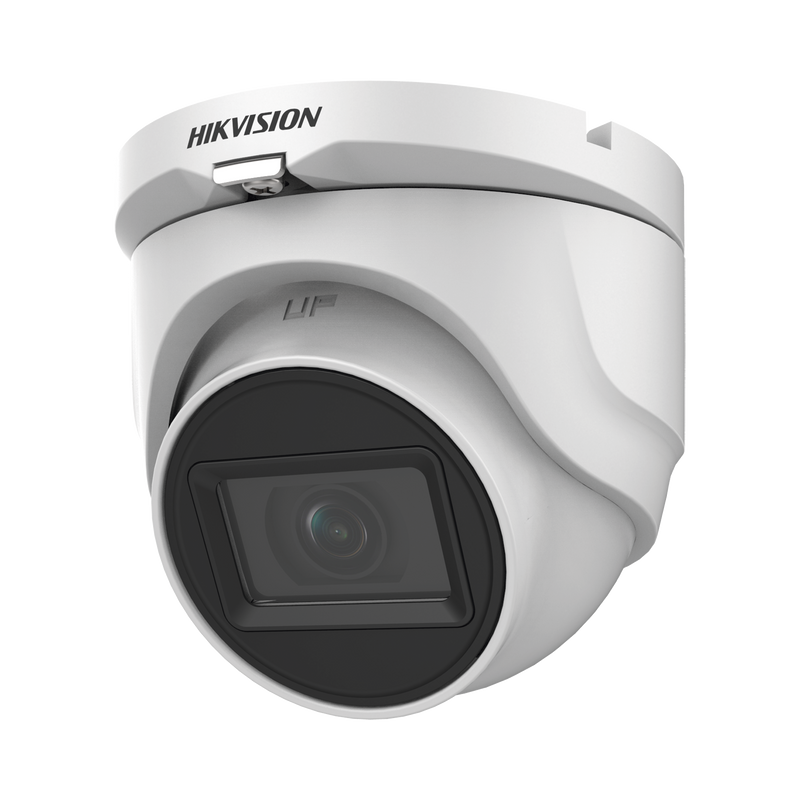 DS-2CE76H0T-ITMF(C) Turret TURBOHD 5 Megapixel / Lente 2.8 mm / 30 mts IR EXIR  / Exterior IP67 / Metal / 4 en 1 / dWDR