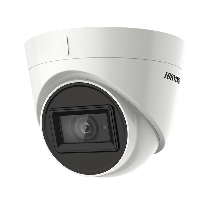 DS-2CE78U0T-IT3F Eyeball TURBOHD 4K (8 Megapixeles) / Gran Angular 102º / Lente 2.8 mm / Exterior IP67 / IR EXIR de 60 mts / TVI-AHD-CVI-CVBS / dWDR