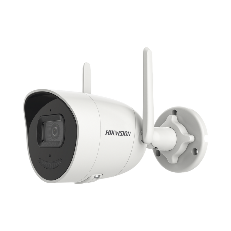 DS-2CV2021G2-IDW(W) Bala IP 2 Megapixel / Lente 2.8 mm / 30 mts IR / Exterior IP66 / Wi-Fi / ACUSENSE Lite / WDR 80 dB / H.265+ / Micrófono y Bocina Interconstruido / Micro SD / Se Conecta Directo a la App de Hik-Connect