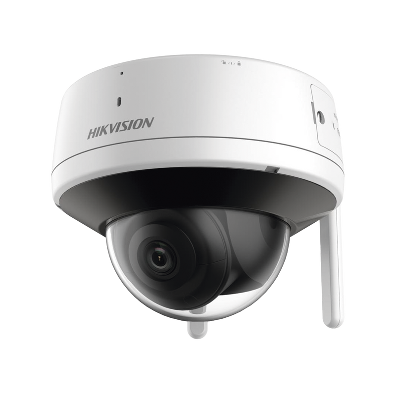 DS-2CV2141G2-IDW(E) Domo IP 4 Megapixel / Lente 2.8 mm / 30 mts IR / Exterior IP66 / Wi-Fi / WDR 120 dB / Soporta Micro SD / H.265+ / Micrófono y Bocina Interconstruido