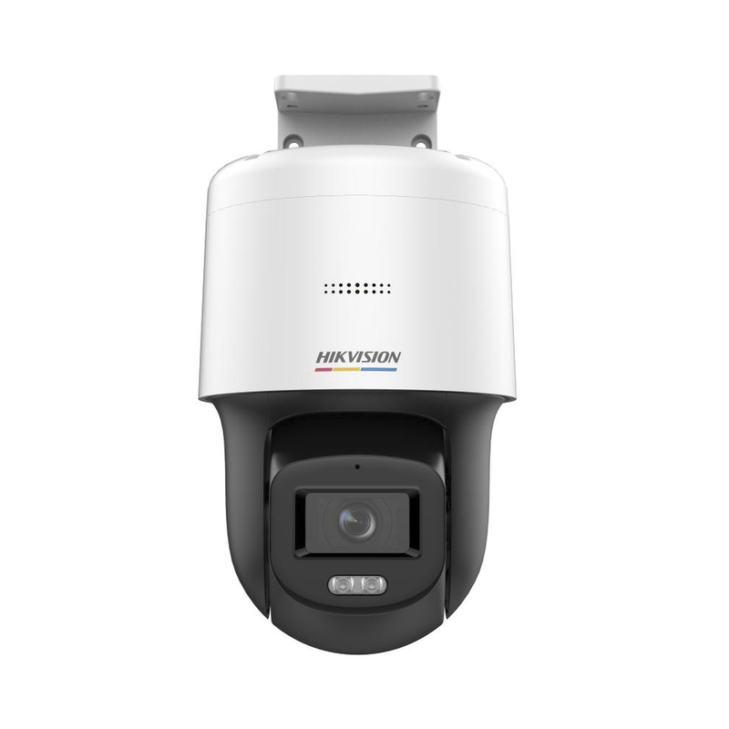 DS-2DE2C400SCG-E(F1) Domo PT IP 4 Megapixel / Lente 4 mm  / Luz Blanca 30 mts / dWDR  / PoE / IP66 / Micrófono y Bocina Interconstruido / Micro SD / Incluye Montaje de Pared y Techo