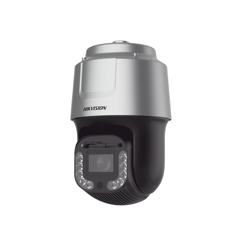 DS-2DF8C825IXG1-ELW PTZ IP 8 Megapixel (4K) / 25X Zoom / 500 mts IR / ANPR / AutoSeguimiento 3.0 / Reconocimiento Facial / ACUSENSE / WDR 140 dB / OIS / Deep Learning / Exterior IP67 / IK10 / Rapid Focus / Hi-PoE  / Micro SD