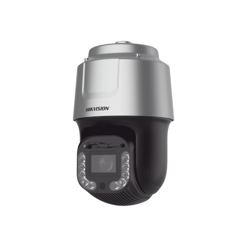 DS-2DF8C842IXG1-ELW PTZ IP 8 Megapixel (4K) / 42X Zoom / 500 mts IR / AutoSeguimiento 3.0 / WDR 140 dB / EIS / Deep Learning / Exterior IP67 / IK10 / Rapid Focus / Hi-PoE / Wiper / Micro SD