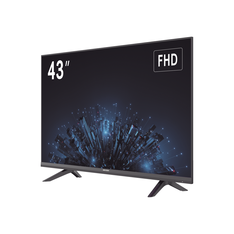 DS-D5043F3-1V0S Monitor LED Full HD 43 / Ideal para Oficina y Hogar / Uso 24-7 / Entrada HDMI/VGA/USB / Compatible con Montaje VESA (200 X 200) / Bocinas Integradas