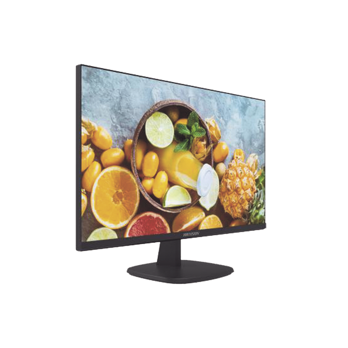 Monitor LED 4K de 27 / Ideal para CCTV, Oficina y Hogar / Entrada HDMI-DP / Montaje VESA (100 X 100) / Uso 24/7 / Backlight E-LED / Ultra Delgado