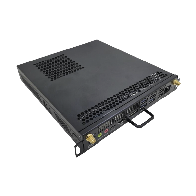DS-D5AC12T5-8S2 OPS Modular Compatible con DS-D5CXXRB/B(EDLA)  / Core i5 12a Gen / 8 GB RAM / SSD de 256 GB / Bluetooth 4.0 y WiFi 6 / Salida HDMI y DP / 1 Puerto RJ45 / Soporta H.265 y Resolución 4K
