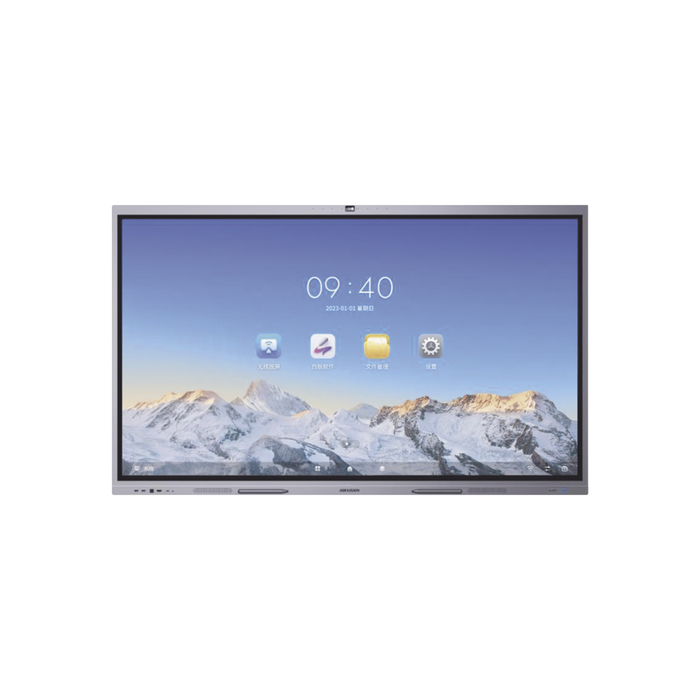 Pantalla Interactiva Touch de 86 Android 13 / Google Suite Preinstalado con Certificación EDLA / Cámara Web 8 MP / Resolución 4K / Bocinas Integradas / Entradas HDMI y VGA / Incluye 2 Lápices para Escribir