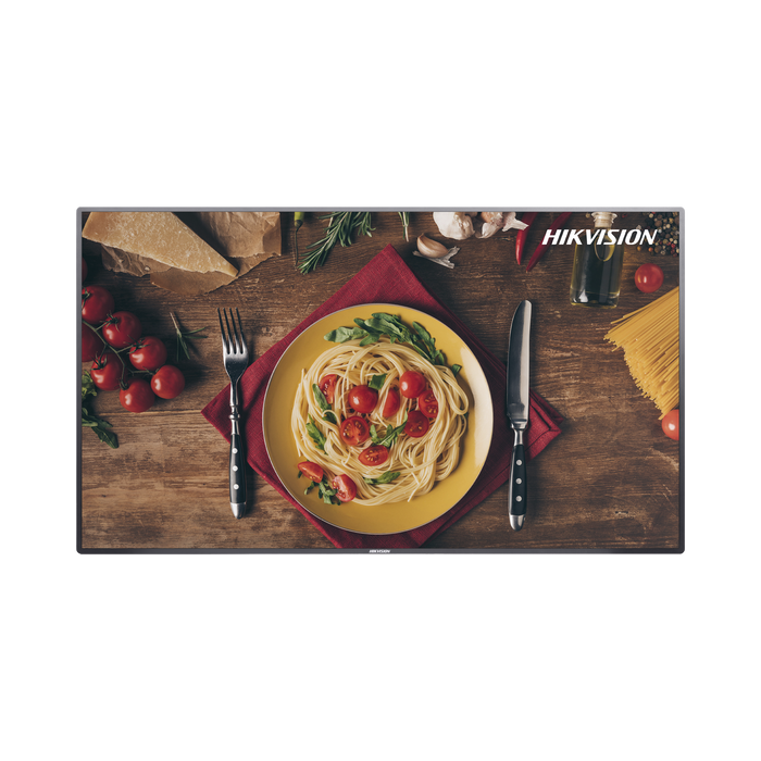 Pantalla LED de 55 para Publicidad Digital / Programación de Horarios / Contenido Personalizado / Sistema Operativo Android / 2 Entradas USB / WiFi