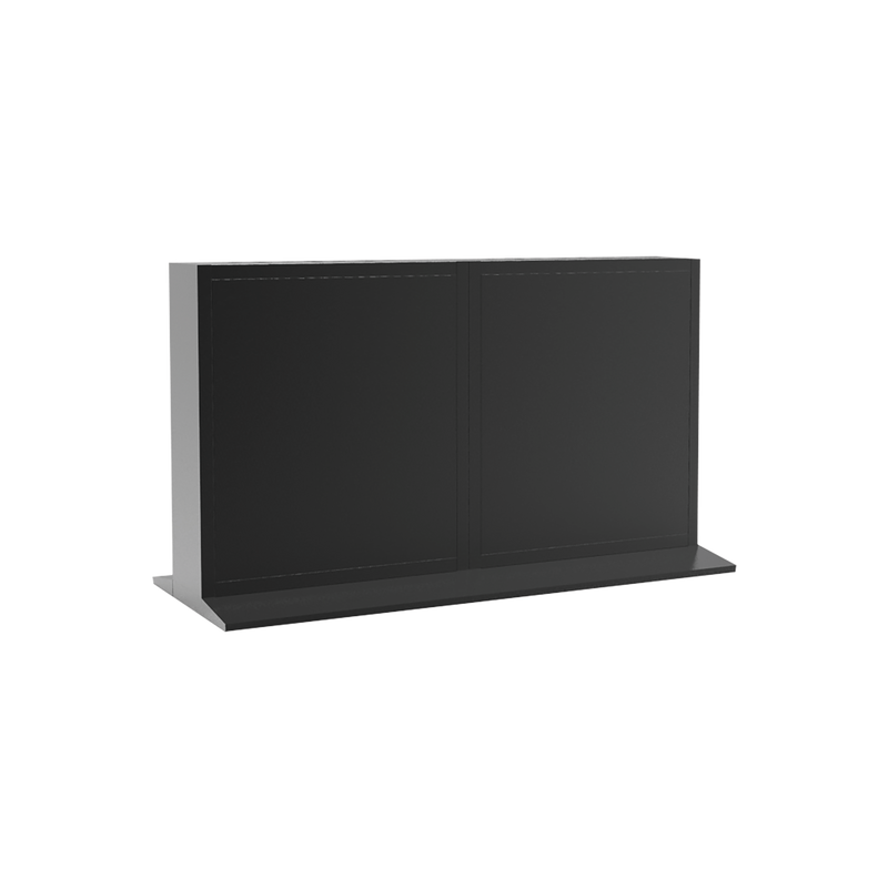 DS-DN46C2M/B Gabinete Pedestal Modular Para Piso / Compatible con Monitor de 46 / Especial para Videowall / Compatible con DS-D2046LU-Y