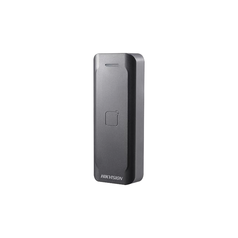 DS-K1802E Lector de Tarjetas PROX EM / Exterior IP65 / Wiegand / Compatible con Cualquier Panel / PERFIL DELGADO y ESTETICO / Indicador LED