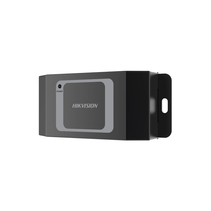 Módulo esclavo para instalaciones SEGURAS en Controles de Acceso Hikvision / Compatible con Biometricos Faciales Min Moe / Conexión RS-485 / Soporta botón de salida y chapa.