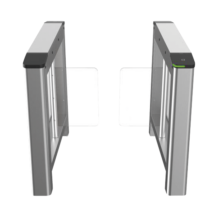 Kit de Torniquetes Swing IZQUIERDO y DERECHO / Bidireccional / Preparación para Instalar Terminal Facial con Montaje DS-KAB6ZU1 (No incluidos) / 3,000,000 MCBF / 4 Pares de IR / Carril de 90 cms
