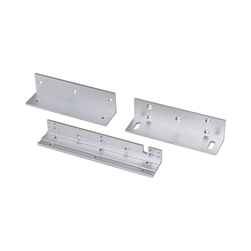 DS-K4H258-L/Z Kit de montajes Z y L para Cerradura Magnética HIKVISION / Compatible con DS-K4H258S / Uso en Puerta de Madera y Metal