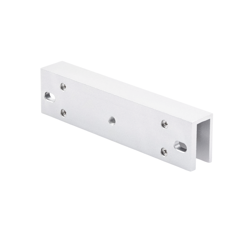 DS-K4H258-U Montaje en U para Instalación de Chapa Magnética DS-K4H258S en Puerta de Cristal (Vidrio)