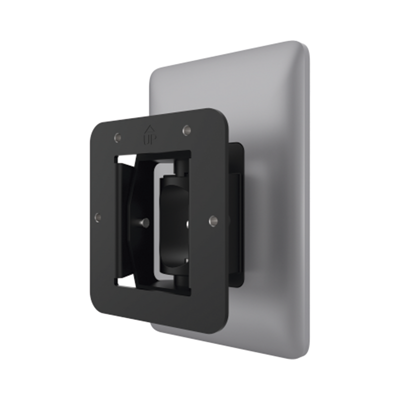 DS-KAB6-W1 Bracket con Ángulo Ajustable de 45° para Biometricos Faciales Min Moe / Compatible con DS-K1T (Revisar Modelos Compatibles)