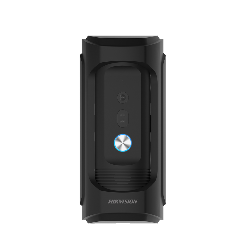 DS-KB8113-IME1(B) Frente de Calle IP 2 Megapixel / Uso Rudo / Antivandálico IK09 y Exterior IP65 / PoE Estándar / 3 mts IR / Compatible con Monitor IP HIKVISION o Llamada Directo a App