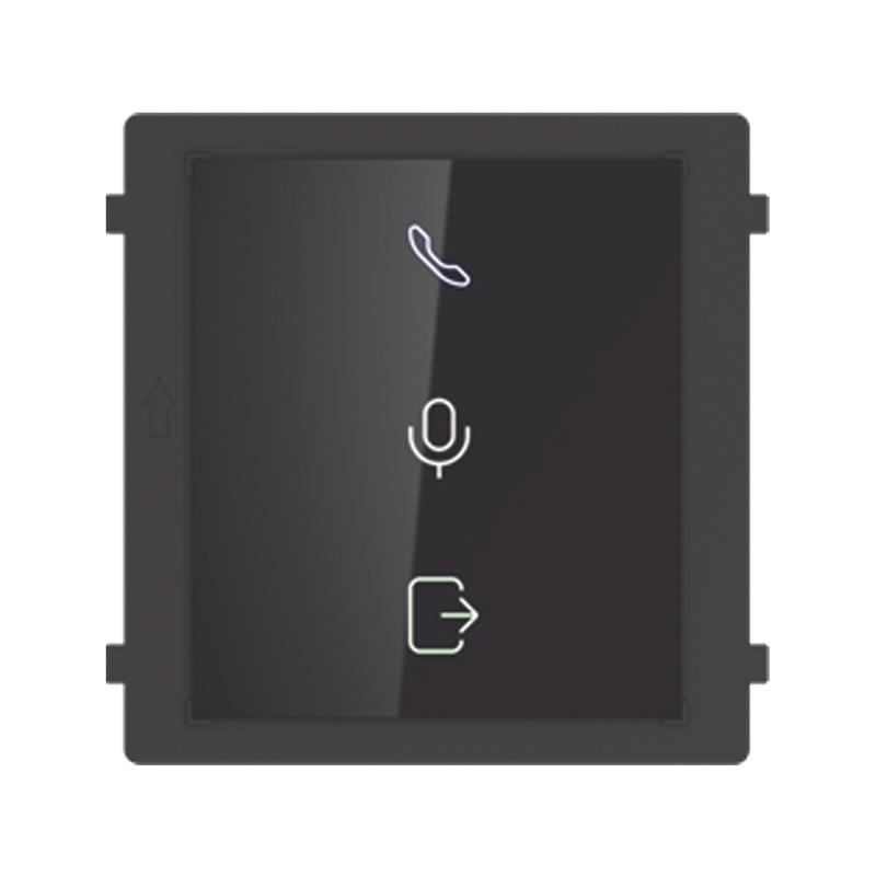 DS-KD-IN Modulo para Indicar Recepción de Llamada / Apertura de Puerta o Audio Bidireccional en Videoportero IP Modular