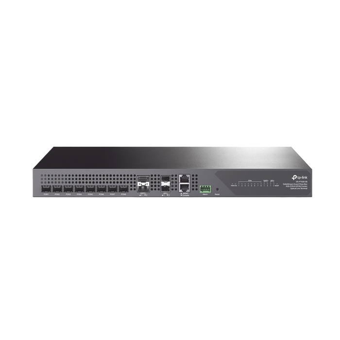 Deltra Stream - OLT de 8 Puertos XGSPON & GPON Combo / Conexión Hasta 2,048 ONUs / 2 Puerto 40G QSFP+ Uplink / 2 Puertos SFP+ 10G Uplink / Fuentes Redundantes AC-AC (incluidas) / Administración desde la Nube Sin Costo (DPMS)