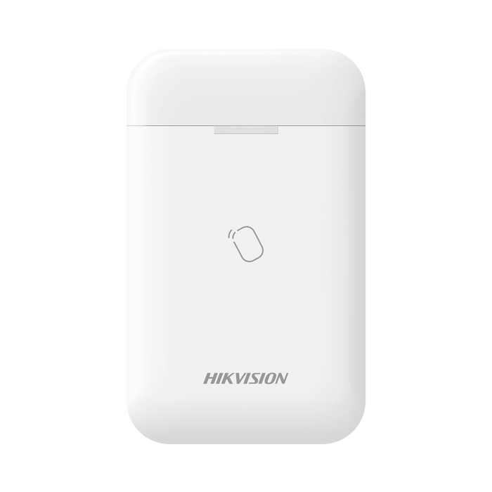 (AX PRO) Lector de Tag Inalámbrico HIKVISION / Permite Armar y Desarmar / Incluye 2 Tag DS-PT-M1