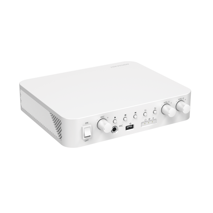 Amplificador una Zona / 2 Canales / 30 W por Canal / Conexión Bluetooth / Salida 4-8 ? x 2 / 100V COM x 2 / Uso Interior