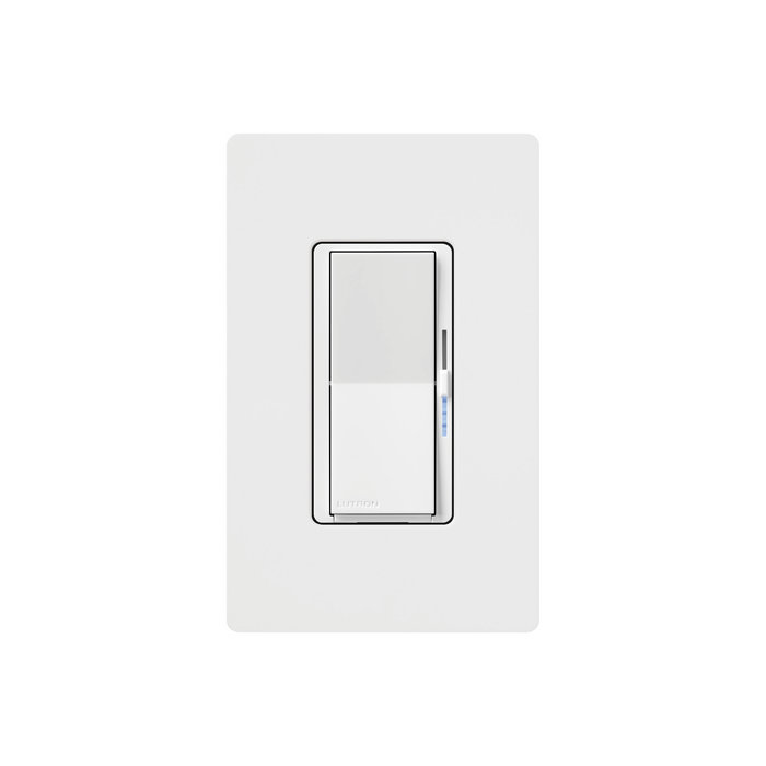 (Caseta Wireless) DIVA Atenuador de pared. Aumenta/Disminuye Intensidad de Iluminación. No requiere cable neutro. 150W LED / 600W INC/HAL