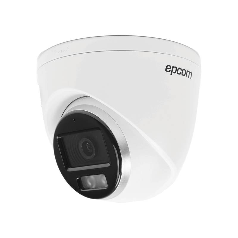 E3K-TURBO-CX Turret TURBOHD 3K (5 Megapixel) / Lente 3.6 mm / Micrófono Integrado / Imagen a Color 24/7 (ColorVu) / 40 mts Luz Blanca / Exterior IP67 / dWDR / 4 Tecnologías