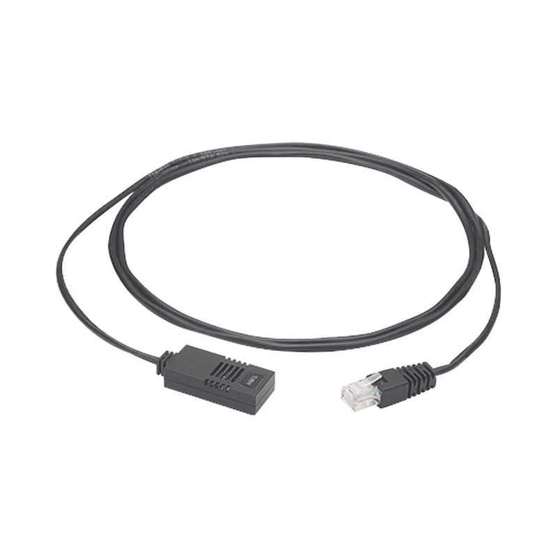 EB001 Sensor de Monitoreo Ambiental de Temperatura y Humedad, Para Gabinetes de Telecomunicaciones o Centros de Datos, Compatible con PDUs G5 SmartZone de Panduit, Con Cable de 2 Metros