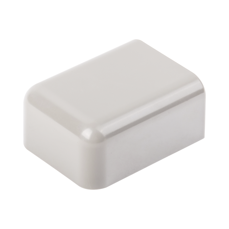ECF10IG-X Tapa Final, para uso con canaleta LD10, material ABS, Color Gris