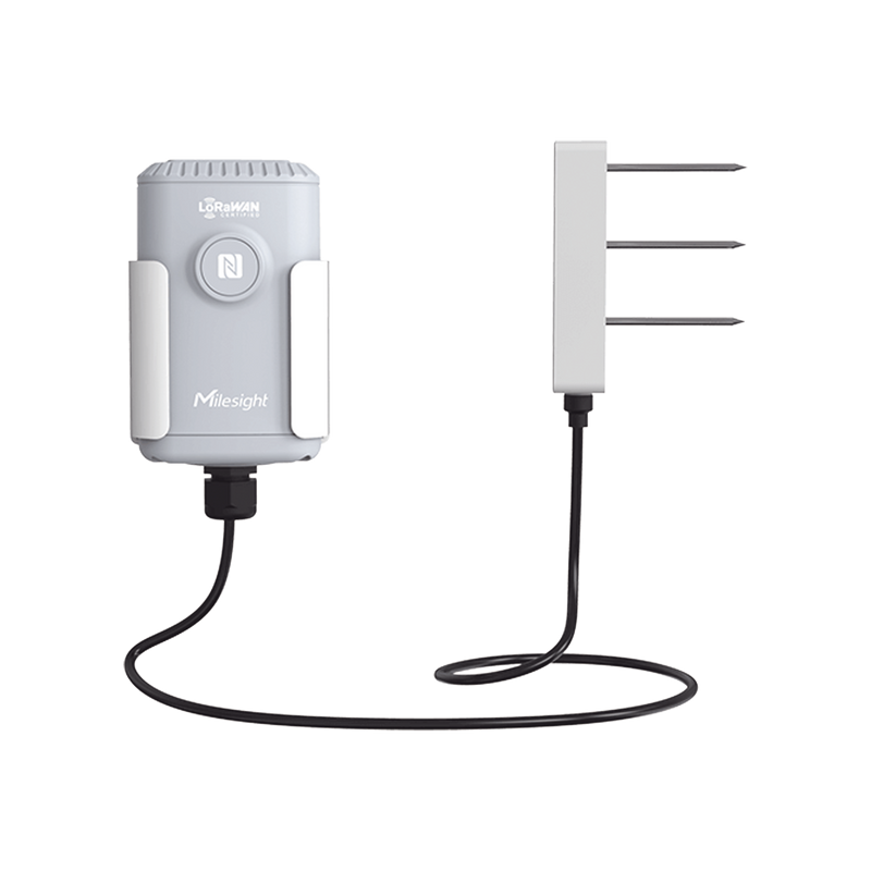 EM500-SMTC Sensor de Monitoreo IoT de Humedad, Temperatura y Conductividad del Suelo