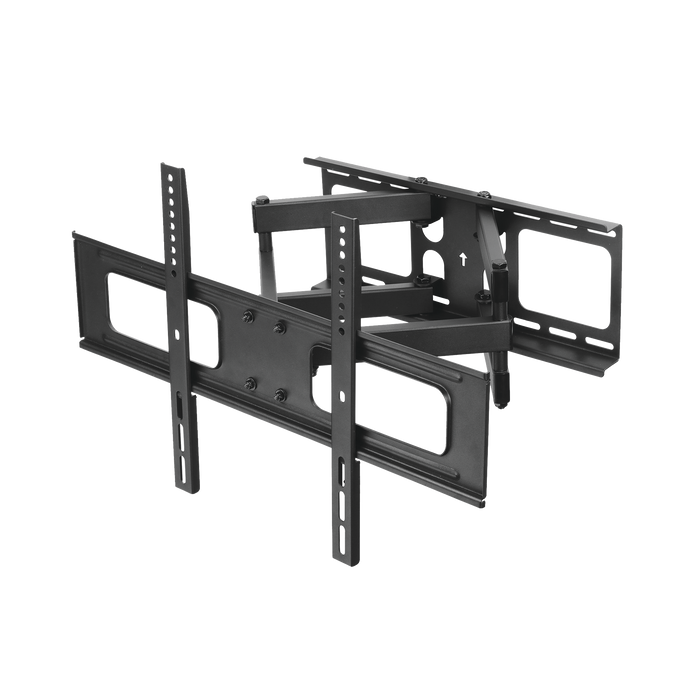 Montaje de Pared Universal Articulado para Monitores de 32 a 55 / Carga Máxima 50 Kg / Vesa 600 x 400 / 400 X 400 / 400 x 200 / Separacion de Pared de 7.6 cm a 51 cm / Acero / 15° de Inclinación