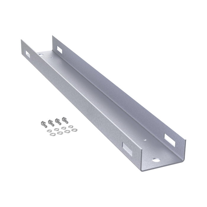 Montaje de Poste Para Gabinetes OSP ComLine de 600 mm de alto (12 UR), De Aluminio, Color Negro