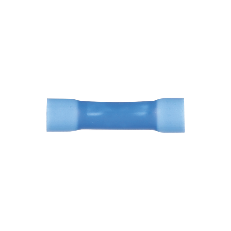 ESV14BX-L Conector de Empalme a Tope, Para Cables de 16 a 14 AWG, De Vinilo Aislado, Color Azul, Paquete de 50 Piezas