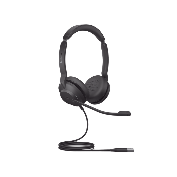 Jabra Evolve2 30SE, Auricular stereo versión MS con aislamiento de ruido, indicador de ocupado (Busylight) (23189-999-979)