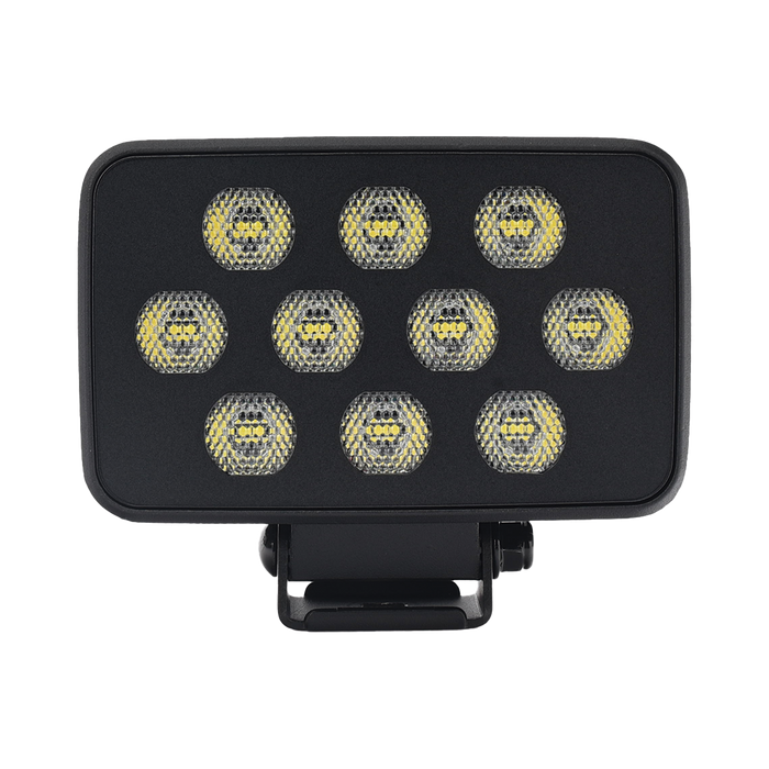 Luz de Trabajo Ultra brillante Cuadrada, 10 LED, 8937 Lúmenes, 12-24 Vcd