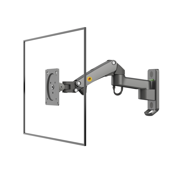 Montaje de Pared para Monitores de 17 a 35 / Soporta hasta 12 Kg / Vesa 75 x 75 / 100 x 100 / Acero