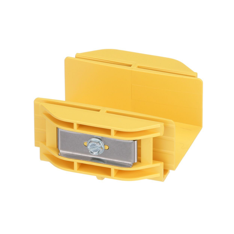 FBC2X2LYL Union Recta Cople, Para Canaleta FiberRunner? 2X2, Color Amarillo