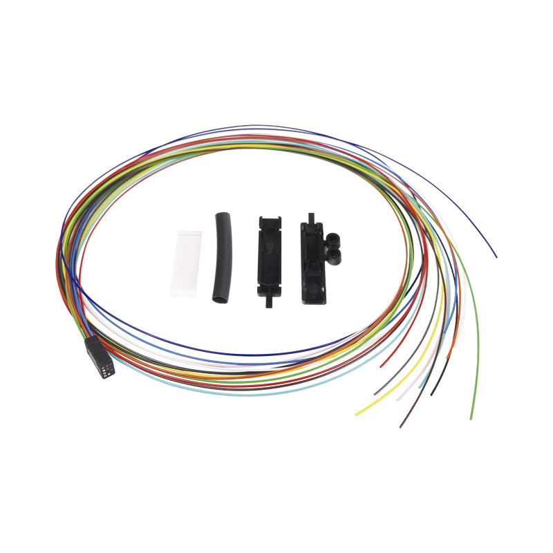 FO12CB Kit Fan-Out de 12 Fibras, Para Convertir de 250 a 900 Micras, 1 Metro