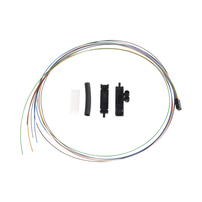 FO6CB Kit Fan-Out de 6 Fibras, Para Convertir de 250 a 900 Micras, 1 Metro
