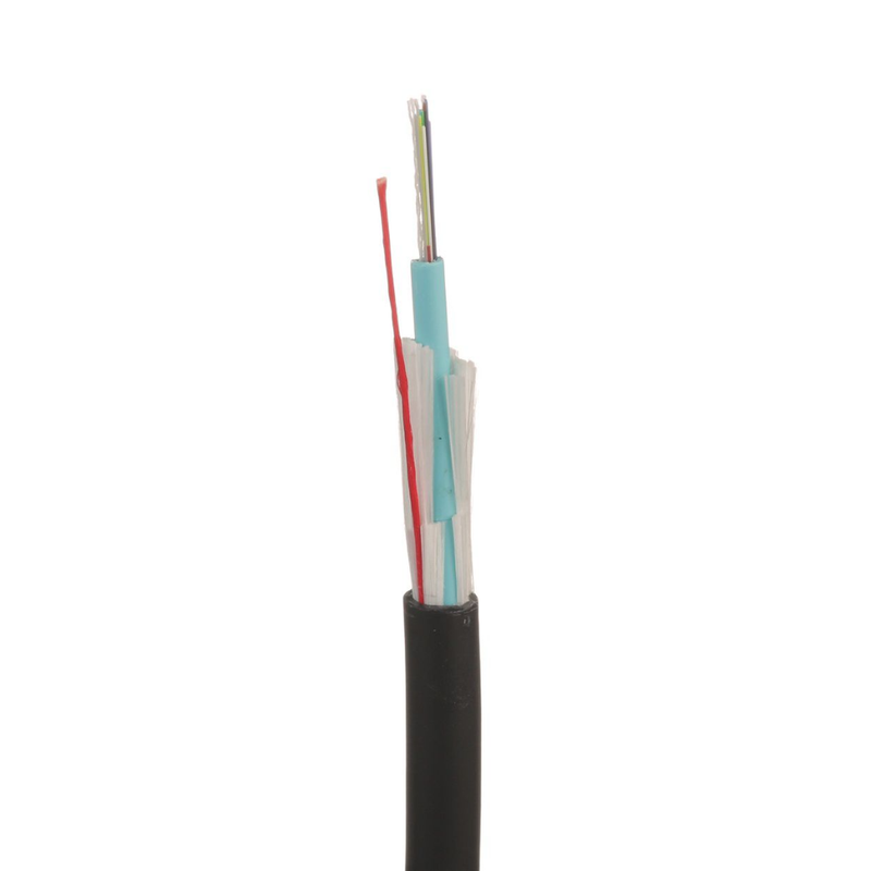 FOCRZ12Y Cable de Fibra Óptica de 12 hilos, Multimodo OM4 50/125 Optimizada, Interior/Exterior, Loose Tube 250um, No Conductiva (Dieléctrica), OFNR (Riser), Precio Por Metro