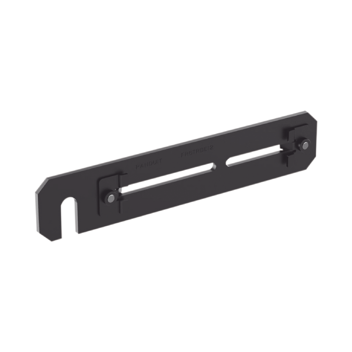 Soporte de Montaje a Techo, para Canaletas FiberRunner 4X4 o 6x4, Uso con Varilla Roscada de 1/2, Color Negro