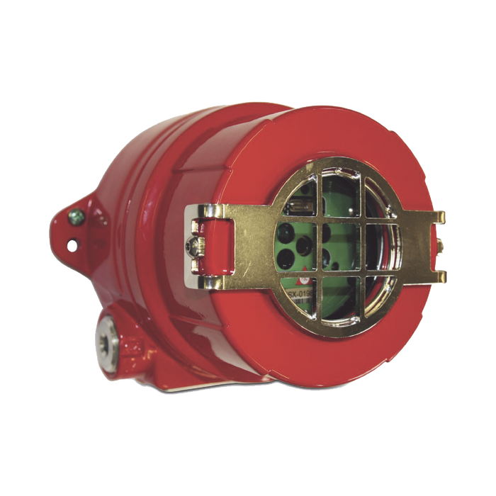 Detector De Flama Multi-Espectro Dual IR/UV, Tecnología Avanzada, Aluminio Libre de Cobre, Entradas 2x3/4 NPT, Certificaciones FM, cFM Clase I, División 1, Grupos A,B,C,D. Clase II División 1 Grupos E,F,G, Clase III