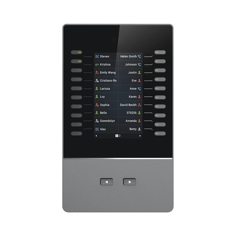 GBX-20 Modulo de extensión para modelos GRP2615, GRP2624, GRP2650 & GRP2670 y al Videoteléfono IP GXV3350 & GXV3450 de Grandstream.