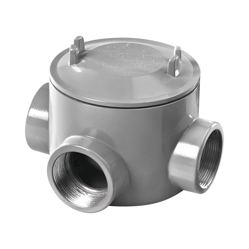 Caja con Tapa Tipo GRT de 1 (25 mm)/ Caja a Prueba de Explosión / Para Áreas Peligrosas / Libre de Cobre.