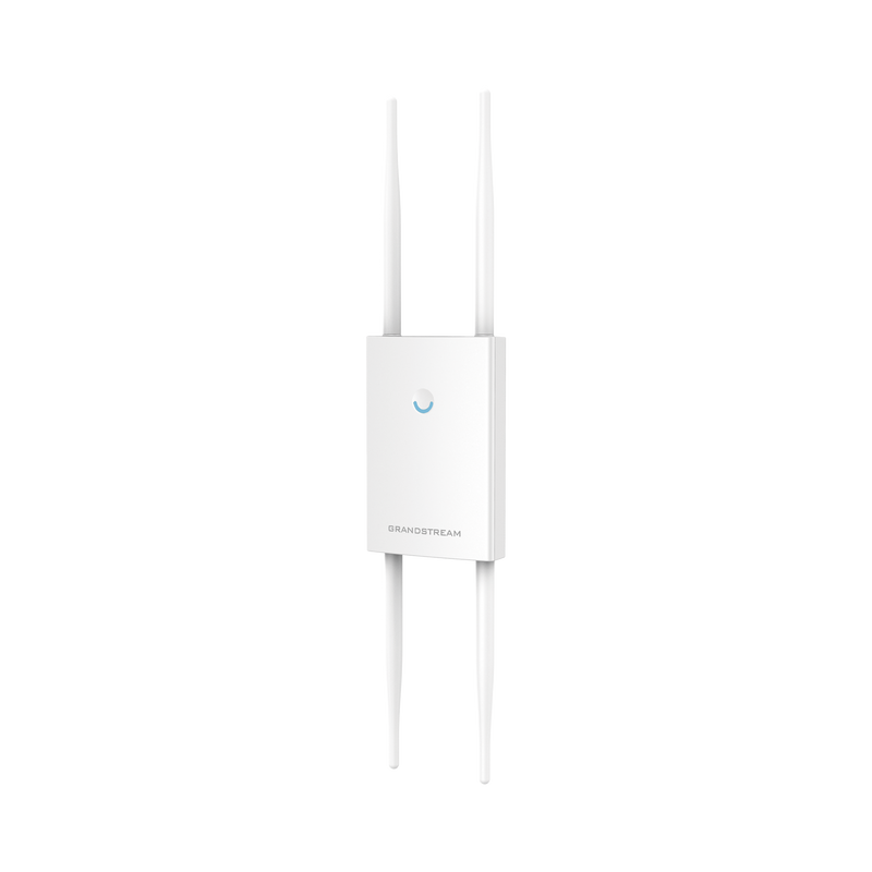 GWN7630LR Punto de acceso para exterior Wi-Fi 802.11 ac 2.33 Gbps, Wave-2, MU-MIMO 4x4:4, de largo alcance con administración desde la nube gratuita o stand-alone.