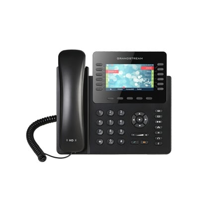 GXP-2170 Teléfono IP empresarial de 12 Líneas con 5 teclas de función y conferencia de 4 vías, PoE
