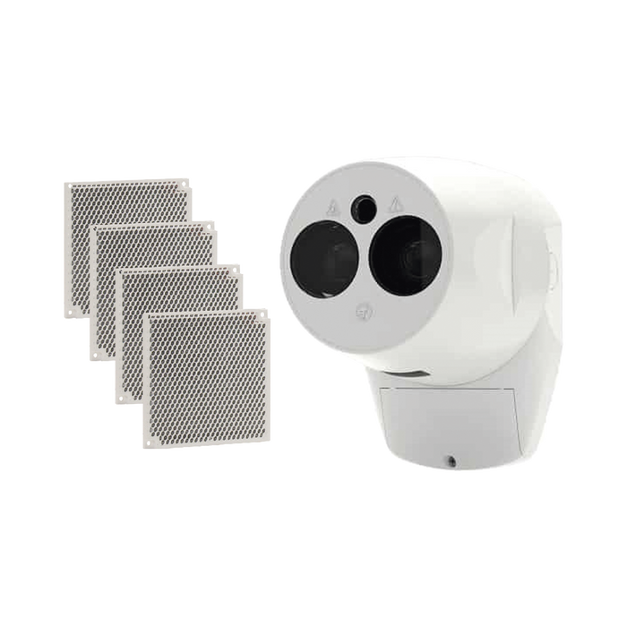 Detector Lineal De Humo Motorizado, Alineación Automatica, Por Haz Reflejado, Convencional, Compatible Con Todos Los Paneles De Detección De Incendio (0200-11650)