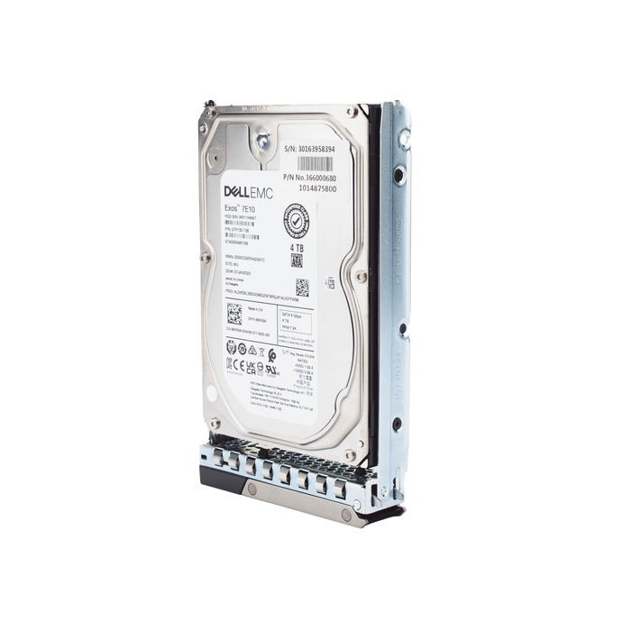 Disco Duro Enterprise 3.5 4 TB / Hikvision (DELL)/ 7200 RPM / SATA / Alto Rendimiento / Recomendado para Servidores Hikvision