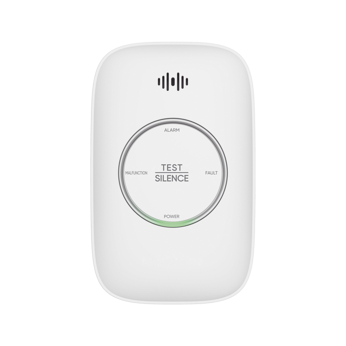 (HikFire) Detector de Gas LP Propano C3H8 / Alarma Temprana / Salida para cierre de Válvula y/o activación de Ventilador / Protección IP30 / Alarma de 70dB a 115dB a 1 metro de distancia